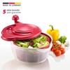 Westmark salad spinner, Volume: 5 litres, ø 26 cm, Plastic,