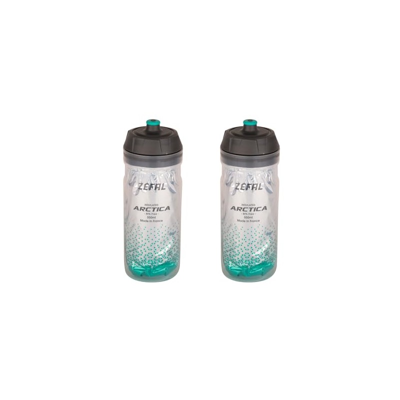 ZEFAL Pack Arctica 55 - Double Pack Bicycle Bottles 550