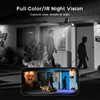 PGST Solar Home Security Cameras Wireless Outdoor,2K HD 360°View No