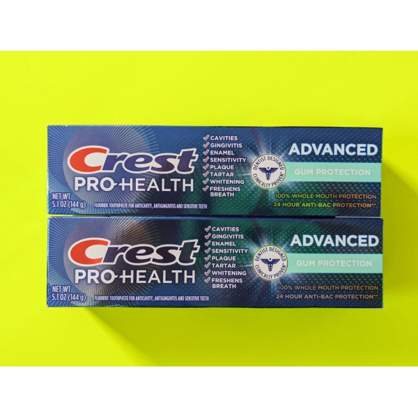 GUM Crest Pro-Health Advanced Gum Protection 5.1 oz - Lot