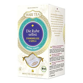 Hari Tea Die Ruhe selbst - Zitronenmelisse & Kamille 10 Beutel, 20g