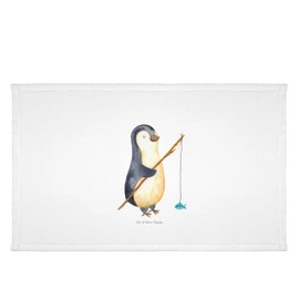 Mr. & Mrs. Panda 50 x 100 Hand Towel Penguin Fisherman Gift Baby Bath Towel Girlfriends Hobby Bathroom Fisherman Hand Towels Large