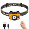 EverBrite Rechargeable Headlamp, 600 Lumen Head Lamp for Adults, 4