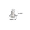 sourcing map Machine Screws, M4x6mm Phillips Screw, 304 Stainless Steel,