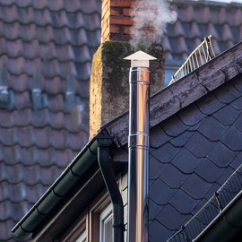 Mikikit PVC Rain Hat 3" Roof Vent Cap Cowl Rain Cover Mushroom Shaped Chimney Cover Fireplace Vent Cap Chimney Capping Chimney Stack Chimney Cap Round Protection Cap White