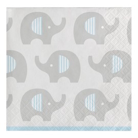 Creative Converting Little Peanut Boy Party Cute Elephant Napkins