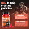 Creatine Gummies 5000mg Creatine Monohydrate with 1000mg BCAAs per Serving