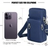 Pequeñas bolsas cruzadas para mujer, bolsa universal para teléfono celular,