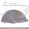 Rustark 2 Pack Stainless Steel Feeler Gauge Set Standard SAE