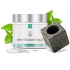 LoWell® - Sauna Set Mentholkristalle 100g + Aufgussstein - Ideale