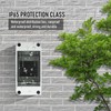 MaxEarn Pack of 2 Surface-Mounted Distribution Boxes, IP65 Waterproof Fuse