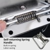 2 Pack Loaded Pull Handles, Heavy Duty Stainless Handles, Lifting
