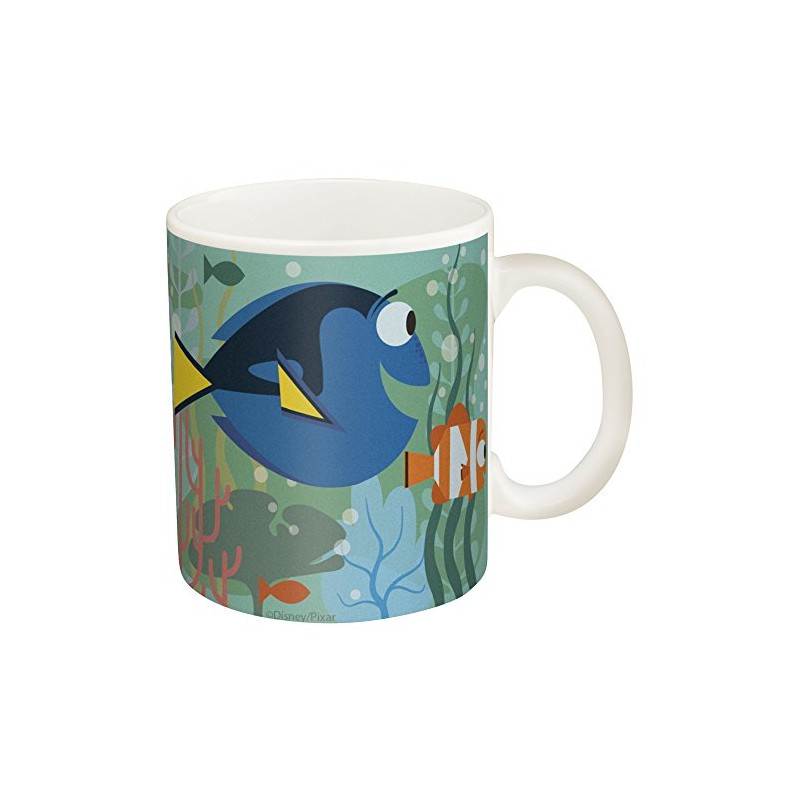 Zak Designs DRYC-1591 Disney's Finding Dory Ceramic Mug, 11.5 oz,