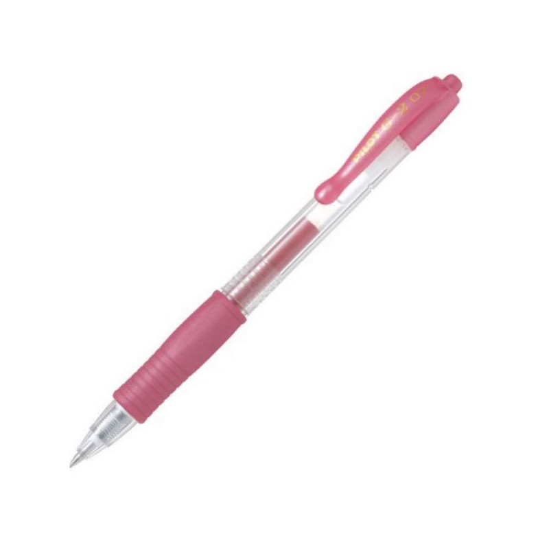 Pilot G207Metallic Gel Ink Ballpoint Pens Set of 6, Metallic