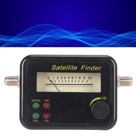 Sat Finder Medidor de Señal Satelital Digital para Localizar Señales Satelitales e Intensidad de la Señal, Buscadores de Satélite para Antena Parabólica de TV Satelital con