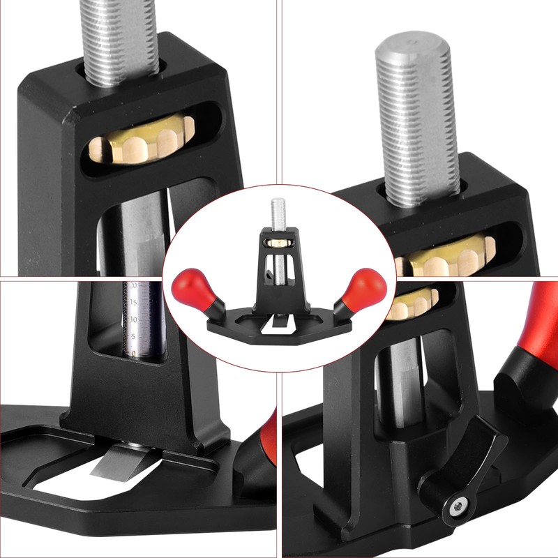 PEESHON Hand Milling Planer, Basic Planer, Single-Handed Plane with Adjustable