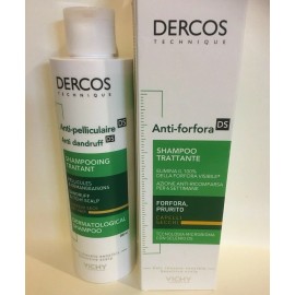 Vichy Dercos Anti-Dandruff Treatment Shampoo Pick Dry Or Normal To Oily Hair NIB - Dry Hair 200ml -New Packaging