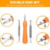 Zalizr Doorbell Screwdriver Kit with 40 Replacement Screws, Compatible with