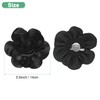 M METERXITY Rose Flower Brooches and Pins for Women, 5.5