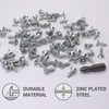 SKIR'CO (Pack of 500) Galvanised Steel 3.5 x 12 mm