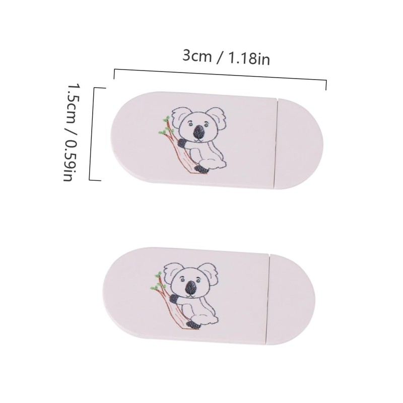 jojofuny 2pcs Webcam Cover Slide for Laptop Privacy Cover for