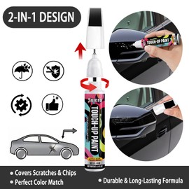 Hydro Blue (PBJ) for Jeep Touch Up Paint Pen - Exact OEM Color Match Scratch Repair Kit - Compatible with Wrangler, Gladiator, Grand Cherokee