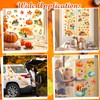 PHOGARY Fall Window Clings for Fall Decorations, 9 Sheets Thanksgiving