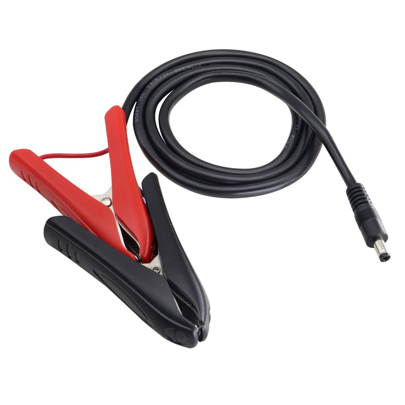 HCFeng DC5521 to Battery Alligator Clips Cable DC 5.5 *