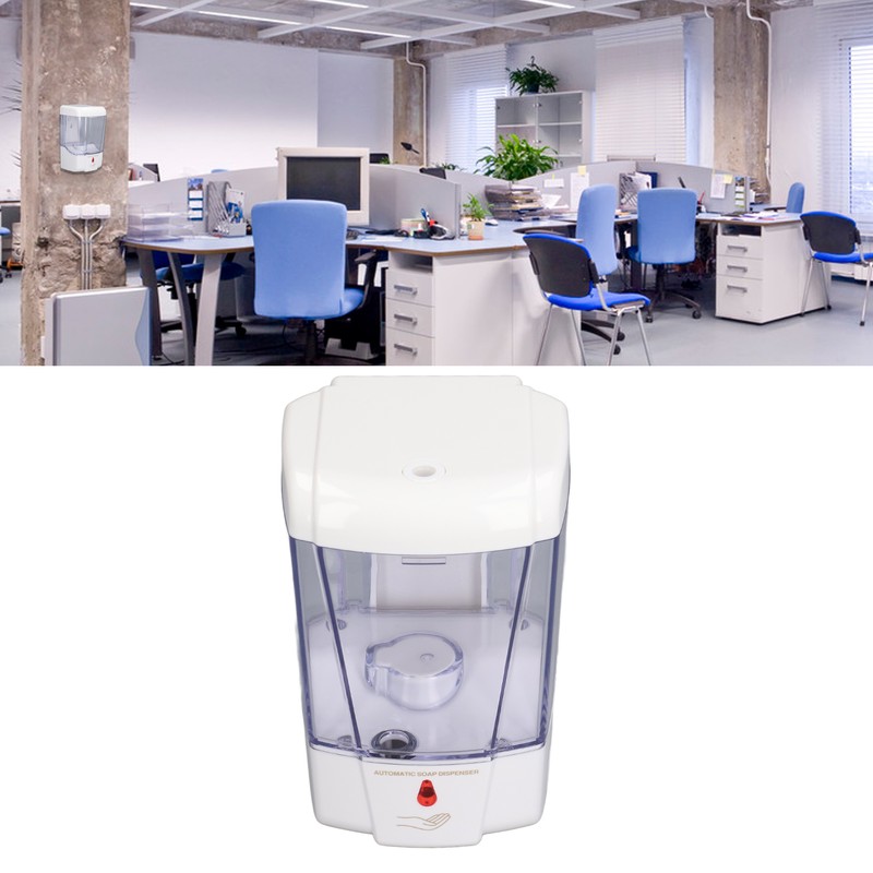 Automatic Soap Dispenser Wall Mounted Touchless Liquid Soap Container for