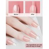 EBANKU Clear Acrylic Nail Powder, Long Lasting 3D Fingernail Carving