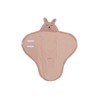 Jollein Baby Einschlagdecke - Bunny, Wild Rose - Mit Ohren