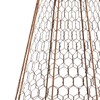 Panacea Rustic Wire Garden Cloches, Set of 6 – 20"