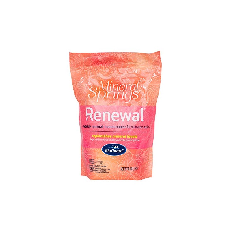 BioGuard Mineral Springs Renewal, 4 lb, Pack of 6, Weekly