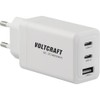 Voltcraft UC-2C1A65W01 USB Charger 65 W Socket, Indoor Output Current