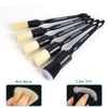 MVEQRRN Boars Hair Ultra Soft Detailing Brushes Set, 4 Pcs