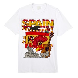 Spanish Flag Idea for Kids & Spanish Memorabilia Spain Comfort Colors Adult Heavyweight T-Shirt