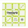 Omnigrid Omnigrip Ruler, 3-½" x 3-½", Green