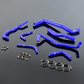 G-PLUS Silicone Radiator Coolant Hose Kit Clamps COMPATIBILITY:Compatible With Toyota Exsior 1.6,(Z-Blue)