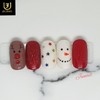 ⛄Rudolph Nail Tips⛄ - Short Round Square / ⛄루돌프네일팁⛄ -