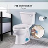 ZUNON Toilet Bolt Caps, Decorative Toilet Bolt Covers, Ceramic Cute