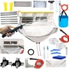 kikepilm Mini Split Cleaning Bag Kit with Double Hose Drain,