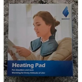 NIUONSIX Heating Pad for Neck and Shoulders 2lb Weighted Neck Heating Pad
