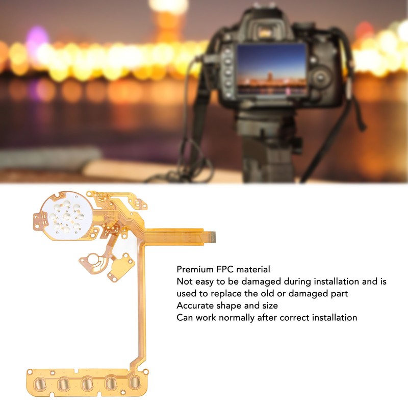 Camera Back Cover Board Flex Cable FPC Accurate Rear Button