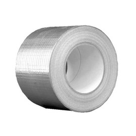 Aluminium Klebeband netzverstärkt 10 cm x 50m von Lüftungs- und Klimaanlagen