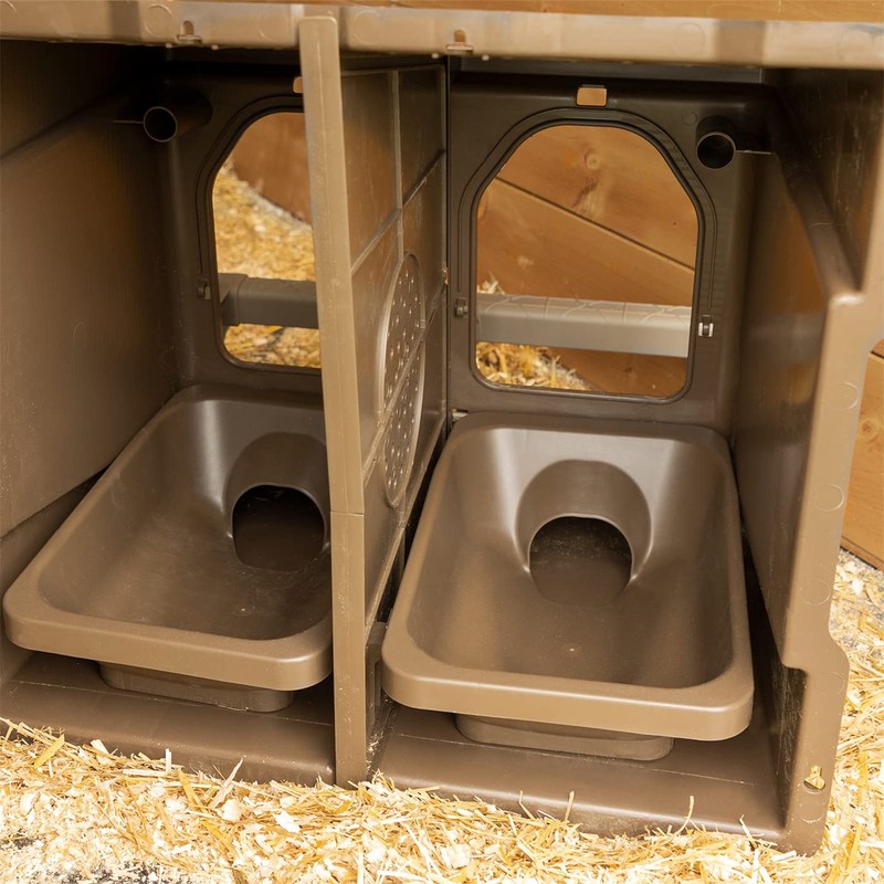Kerbl Hobbyfarming Nesting tray for double laying nest made from