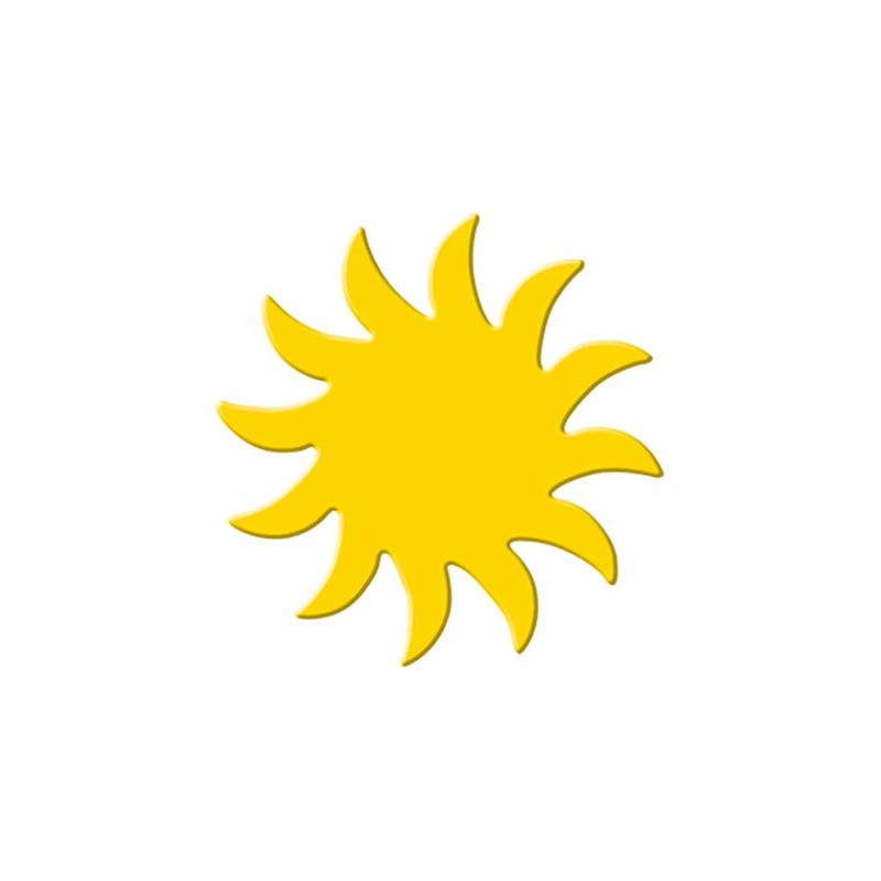 Ursus 19490005 Motif Hole Punch with Lever Large Sun Approx.