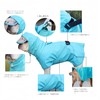 JOYFUSION Dog Raincoat, Dog Umbrella, Waterproof, Easy to Put On,