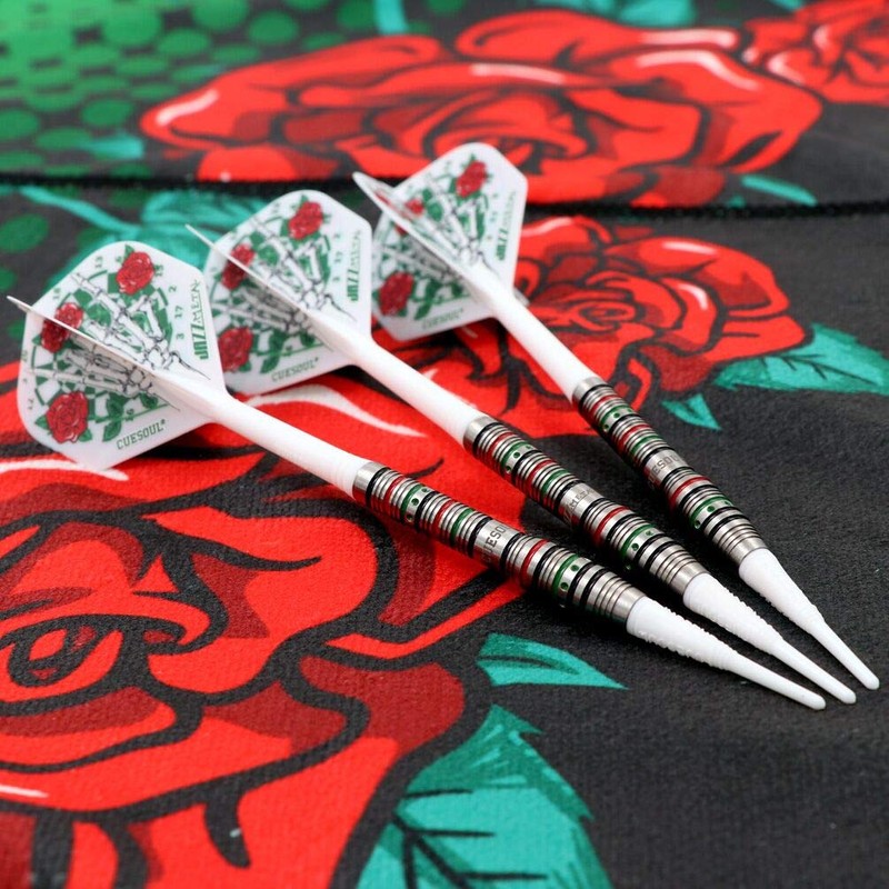 CUESOUL Jazz-Metal 19g Soft Tip 90% Tungsten Dart Set with