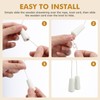 BESPORTBLE Wooden Bell Pendant 12Pcs - Versatile Wood Blind Pulls