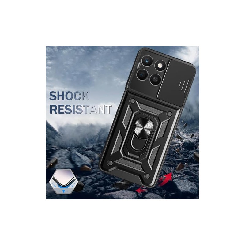 Funda para Honor X8C 4G Case Uso Rudo Protector Cámara